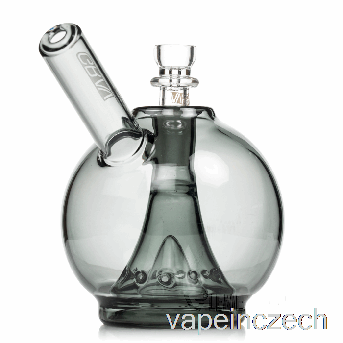 Grav Globe Bubbler Smoke Gray / Clear Vape Pen